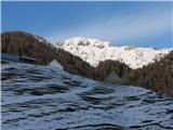 planina rudni vrh, zadaj Poldnašnja špica 